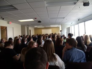 Prayer time at International Justice Mission